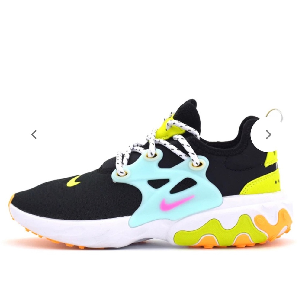 Nike React Presto Black/Teal Sneakers